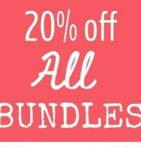 Bundle it all up! And save!!